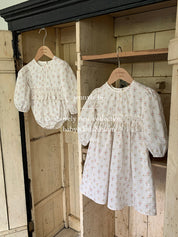 【新作20日(金) 10:00販売】プティフルール フリルロンパース｜ワンピース