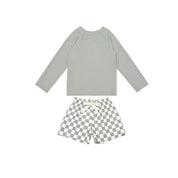 【SALE】blockcheck swimwear