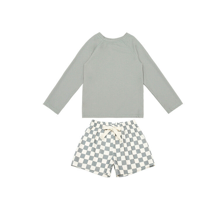 【SALE】blockcheck swimwear