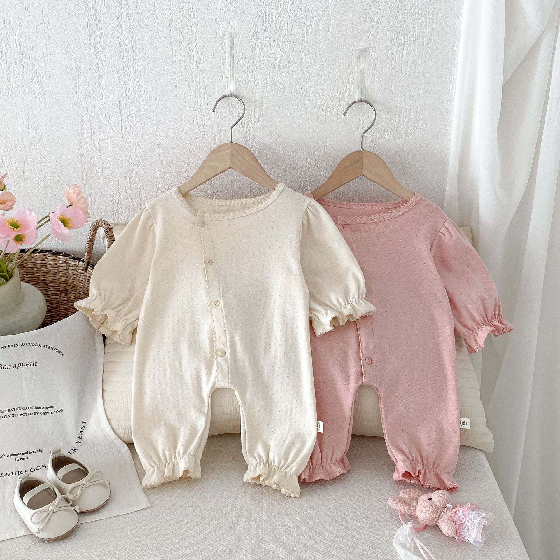 newborn frill coverall