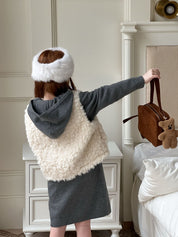 【SALE】ボアフリースボリュームベスト