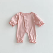 newborn frill coverall