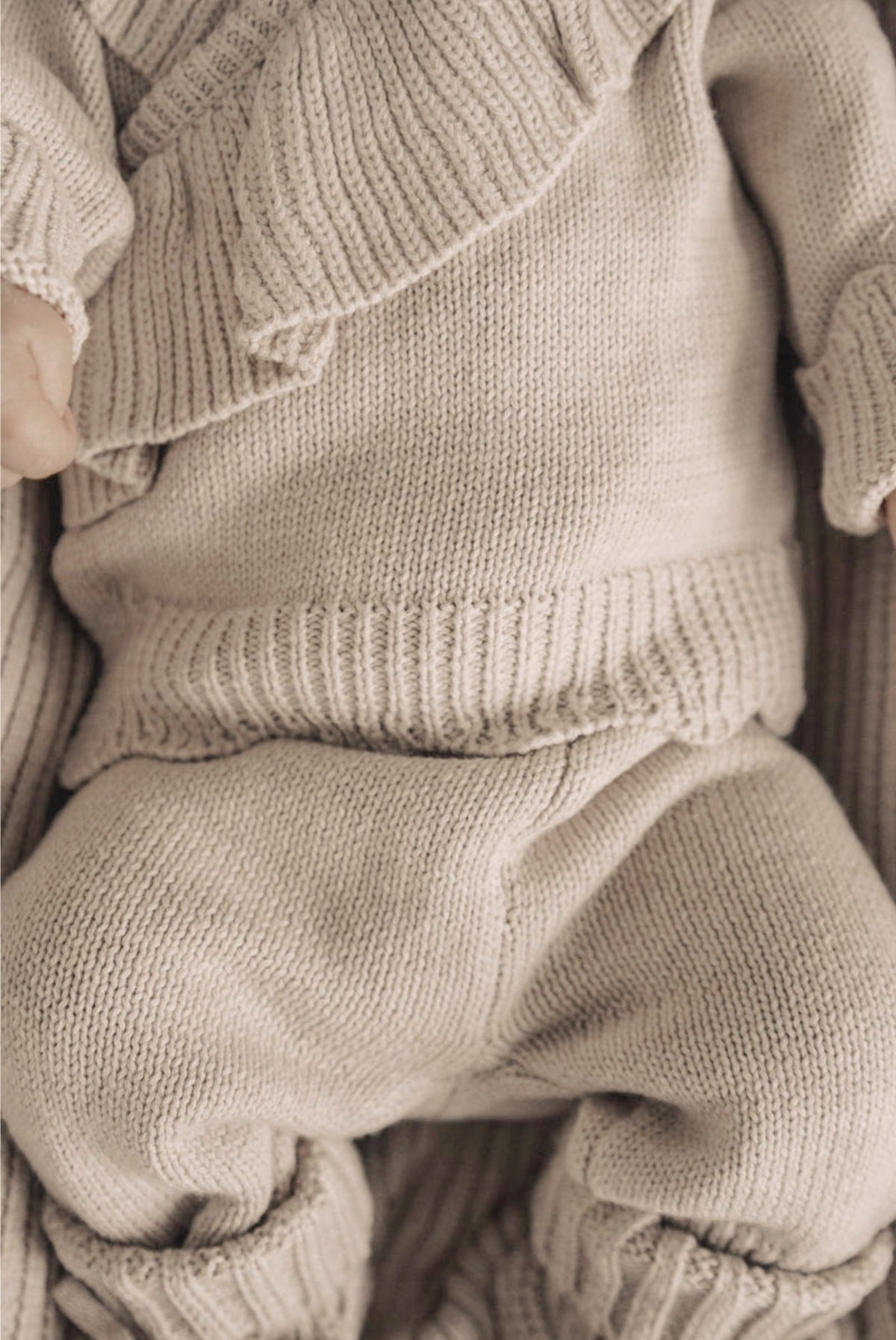 【新作 26日(金) am10:00販売】ベビーリボンニットセット