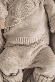 【新作 26日(金) am10:00販売】ベビーリボンニットセット