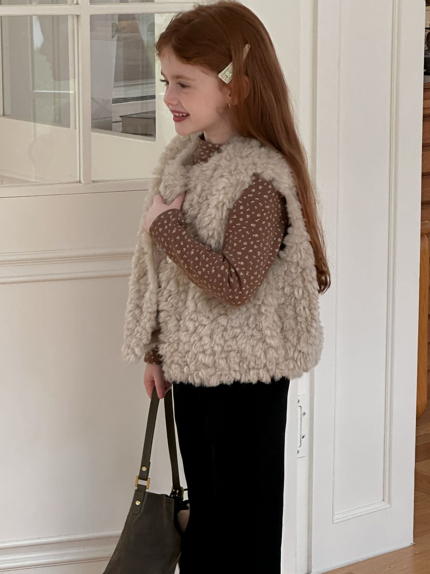 【SALE】ボアフリースボリュームベスト