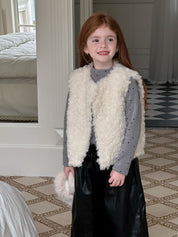 【SALE】ボアフリースボリュームベスト