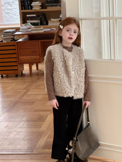 【SALE】ボアフリースボリュームベスト