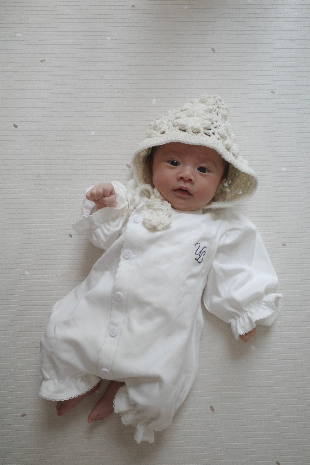 【BABYL】【超‼︎可愛いい‼︎】【骨ロンパース & 骨ビブ】 UL ORIGINAL：ニューボーンロンパースセット – ululu