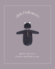 ululu Halloween ♥【新作4日(金) 10:00販売】UL ORIGINAL：ふわネコロンパース