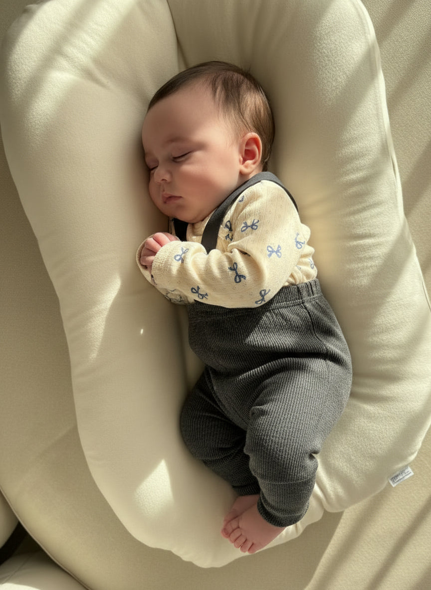 UL ORIGINAL：リボンロンパース(長袖)