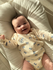 UL ORIGINAL：リボンロンパース(長袖)