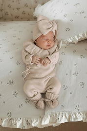 【新作 26日(金) am10:00販売】ベビーリボンニットセット