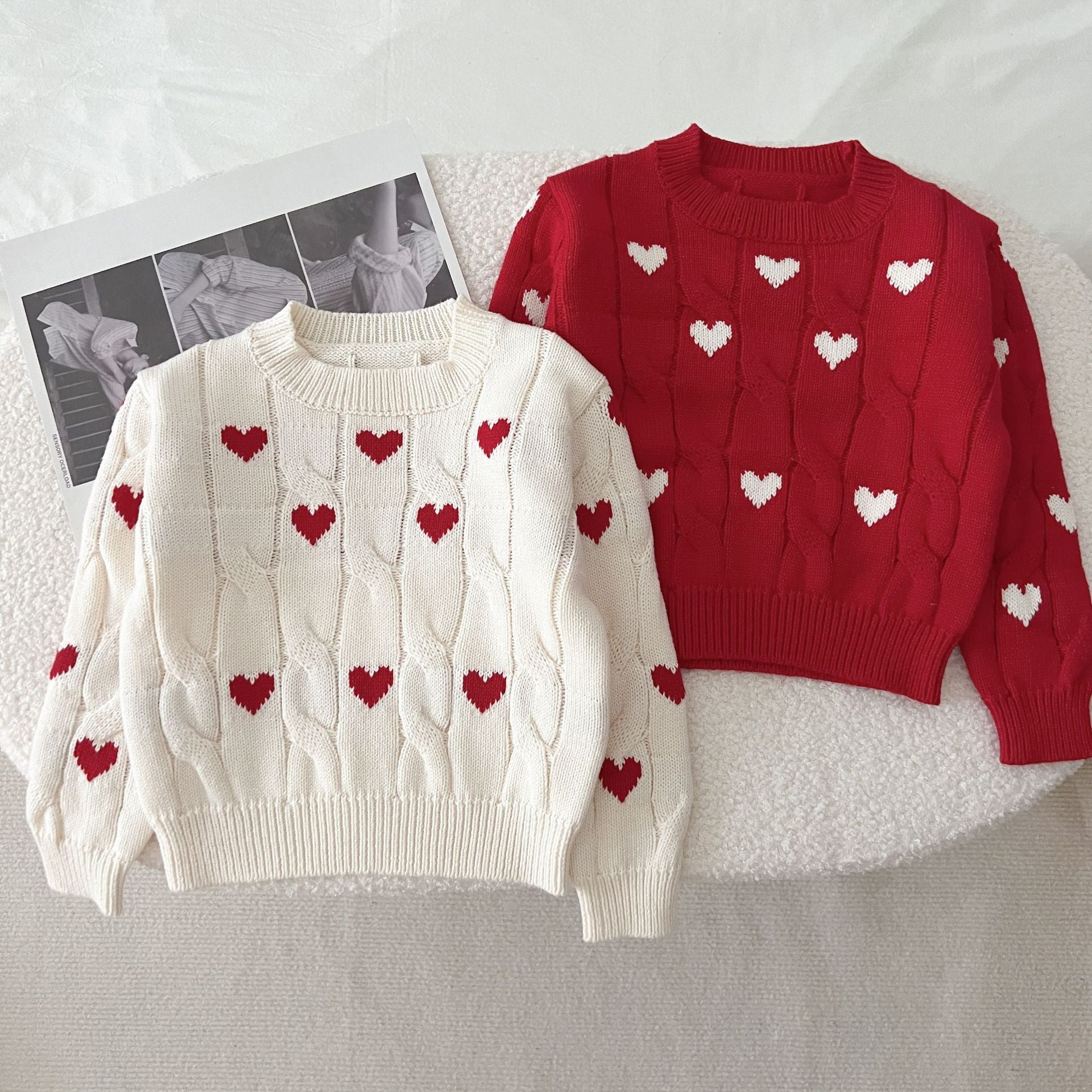 プチハートニットセーター – ululu shop